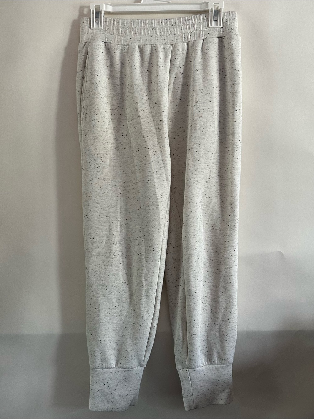Varley DoubleSoft Joggers Oatmeal Marl Speckled Small Lounge Comfy Cozy